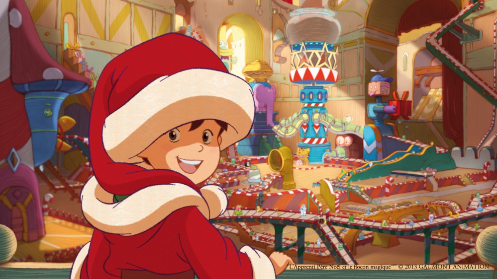 Kino: Božičkov vajenec in čarobna snežinka (animirana družinska pustolovščina)