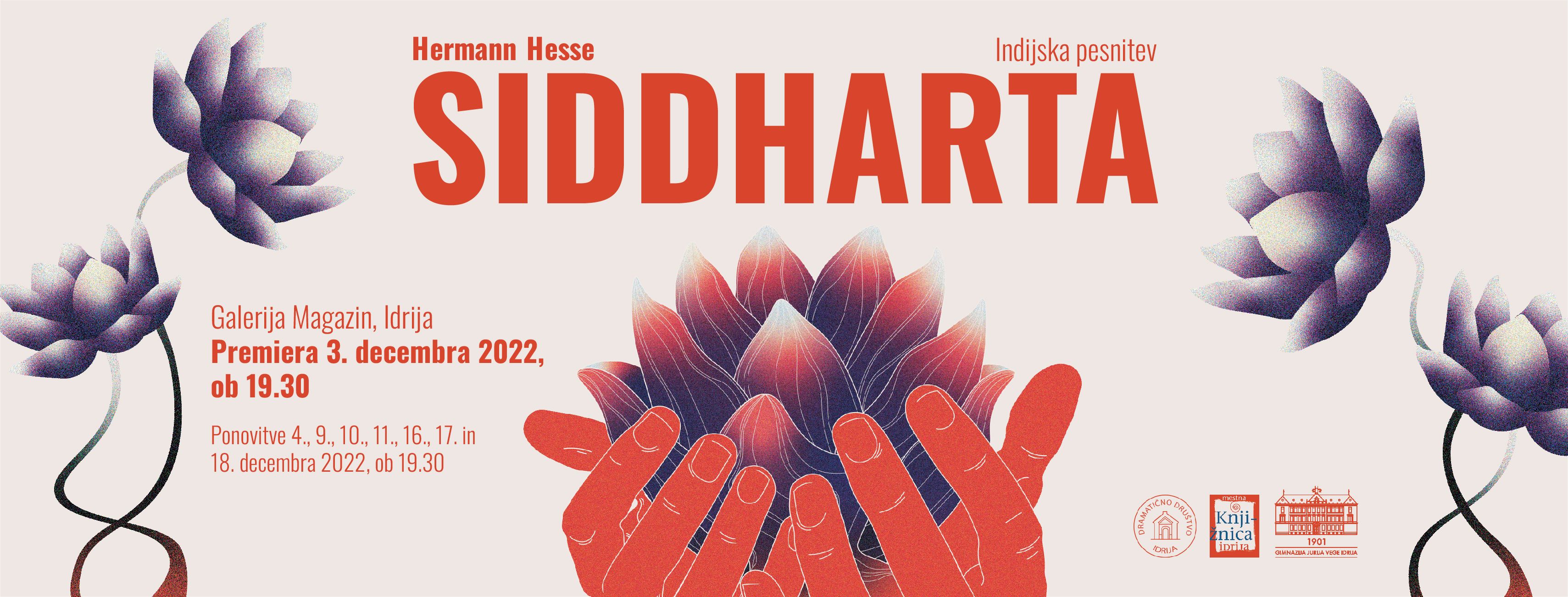 Premiera predstave Siddharta - indijska pesnitev Hermana Hesseja