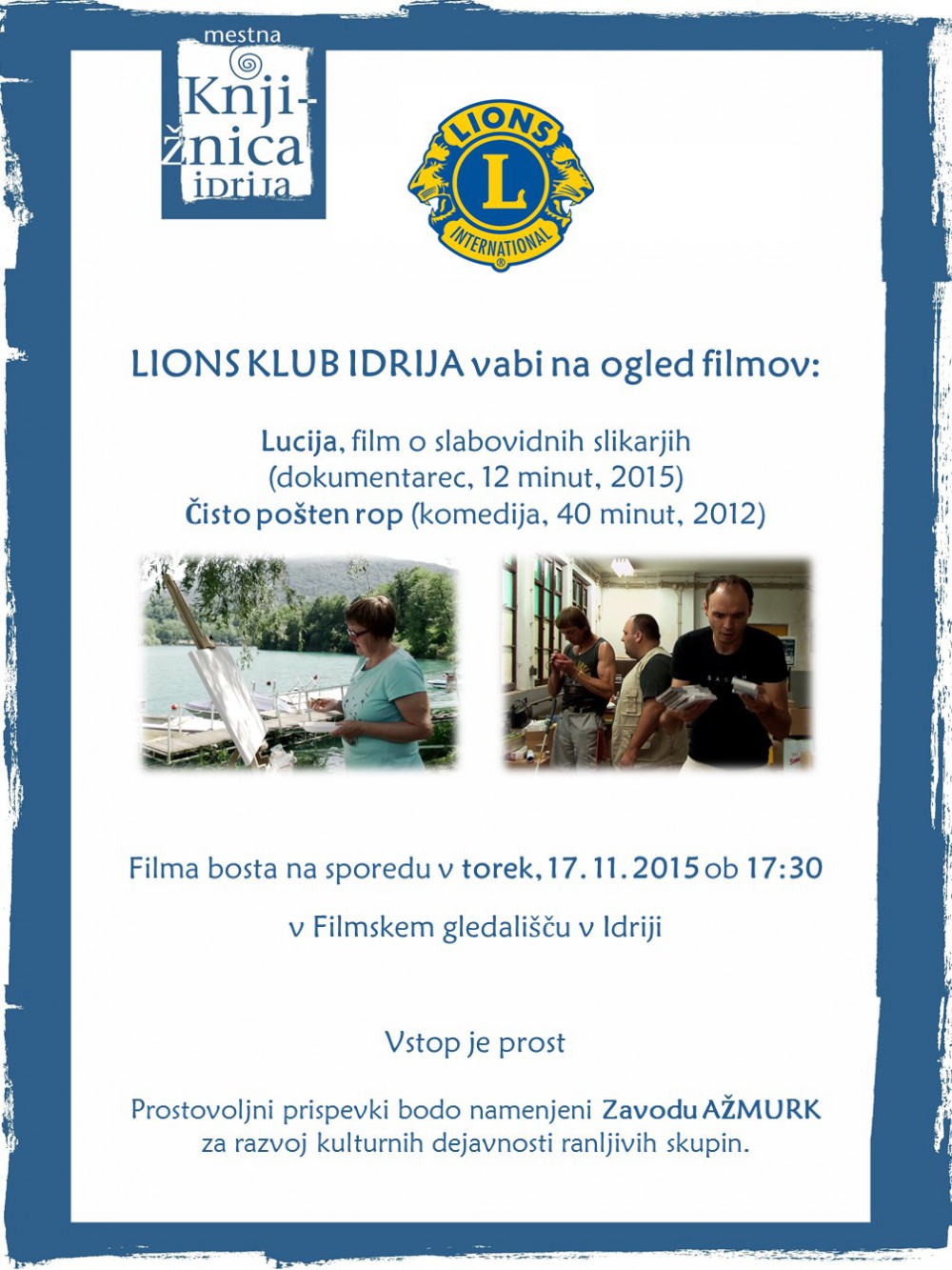 KINO: Lions klub Idrija 