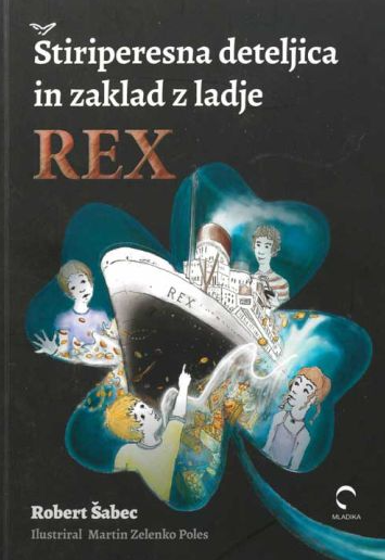 Predstavitev knjige Roberta Šabca Štiriperesna deteljica in zaklad z ladje Rex